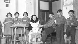 Students at St. Michael's Indian Residential School