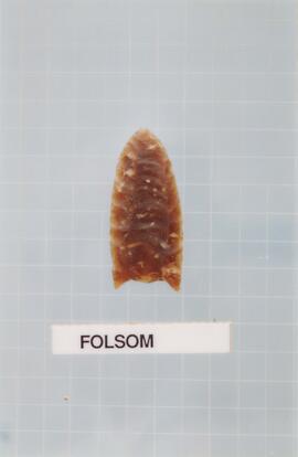 Folsom projectile point