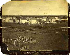 "Residential Portion Prince Albert, N.W.T., 1891, (centre) looking Southeast."