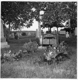 Grave of William and Maude James