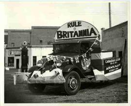 "Rule Britannia" Canadian Legion float
