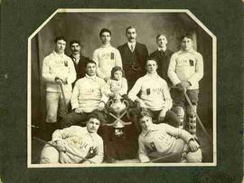 First Prince Albert championship hockey team