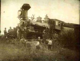 First steam locomotive to Prince Albert