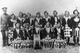Womens pipe band