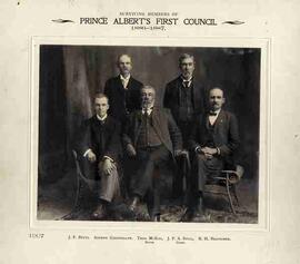 Surviving members of Prince Albert's first Council