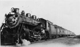 Railroad steam locomotive