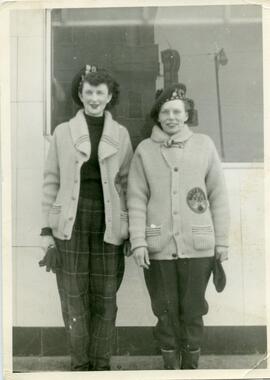 Two Female Curlers