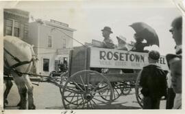 Rosetown Hotel Float in 1921 Parade