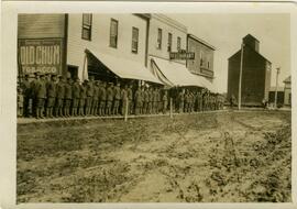 WWI Recruits in Rosetown