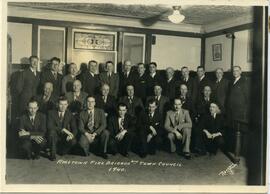Rosetown Fire Brigade and Town Council, 1940 #2