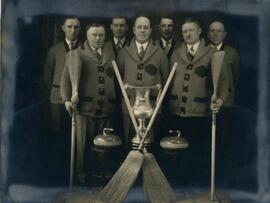 Curlers and Trophy