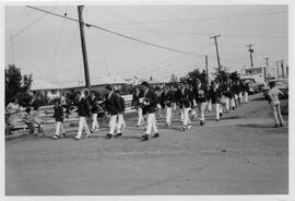 Rosetown Composite High School Band on parade