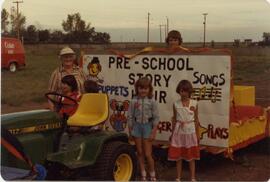 Library Float in 1981 Parade