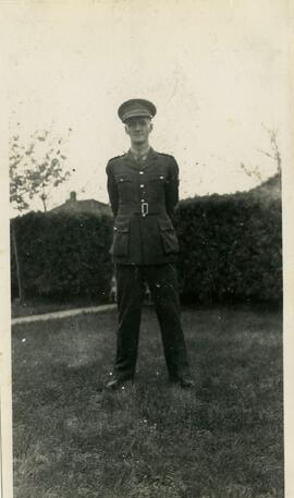 Unknown man in uniform
