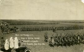 Parade of men from 96th Battalion of CEF