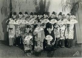 Performers in Oriental costume