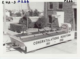 Department of Highways float Rosetown 50 Years.