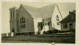 Rosetown Presbyterian Church and manse