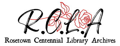 Go to Rosetown Centennial Library Archives