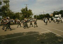 Kilted marching band