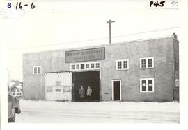 The Co-op's first lumber yard in Rosetown