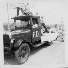 Fire Dept. 1965 parade entry