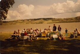 Camberley Women's Institute and spouses picnic at Sask. Landing