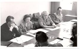 STF Building - Spadina Crescent 1957-58 - Meeting Room