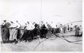 Historic Photos - Early Settlers - ca. 1890-1940 - Doukhobor Women Pulling Plows