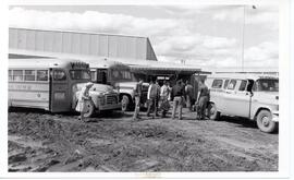 Historic Photos - School Transportation - ca. 1940-1962 - Off the Bus