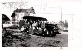 Historic Photos - School Transportation - ca. 1940-1962 - Bus Trip