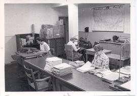 STF Building - Spadina Crescent 1957-58 - Work Room