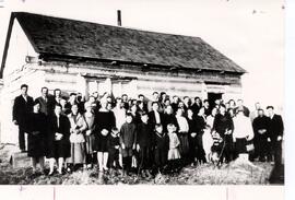 Historic Photos - Early Settlers - ca. 1890-1940 - Group at Meeting Lake