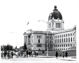 Educational Tours 1961 - Saskatchewan Legislative Buildings