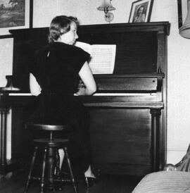 Beth Playing Piano