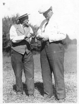 Dr. Seager Wheeler and L.H. Newman Thirty Years after First Meeting