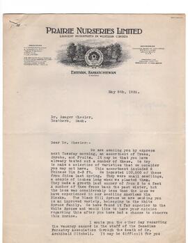 Prairie Nurseries Limited, T.A. Torgeson (May 8)