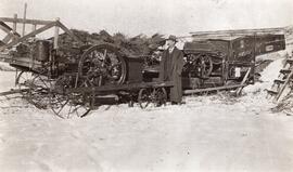 Gas Engine Won in 1914 at Witchta Kansas For Sweepstakes Wheat, Seager Wheeler