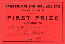 Undated First Prize