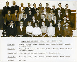 Third Year Medicine - 1964-65 - Class of '66