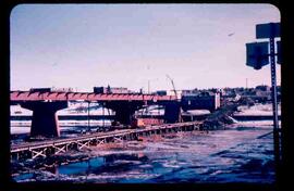 "Construction of the Diefenbaker Bridge"; Prince Albert