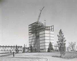 The University of Saskatchewan Arts Building--Tower Construction