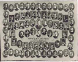 College of Arts and Science - Graduates - 1922