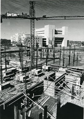 Murray Memorial Library - South Wing - Construction