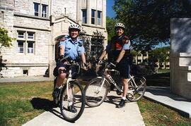 Bike-patrol constables cover campus all summer