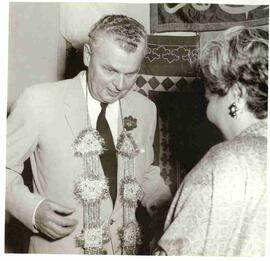 John Diefenbaker at Warsaw Project in Pakistan