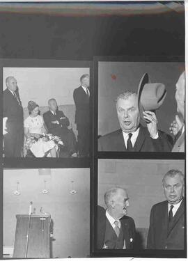 John and Olive Diefenbaker campaigning