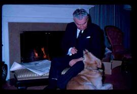 John Diefenbaker and Happy