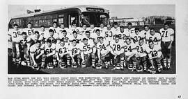 University of Saskatchewan Huskies Football Team  - Group Photo
