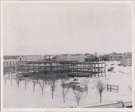 Murray Memorial Library - North Wing - Construction